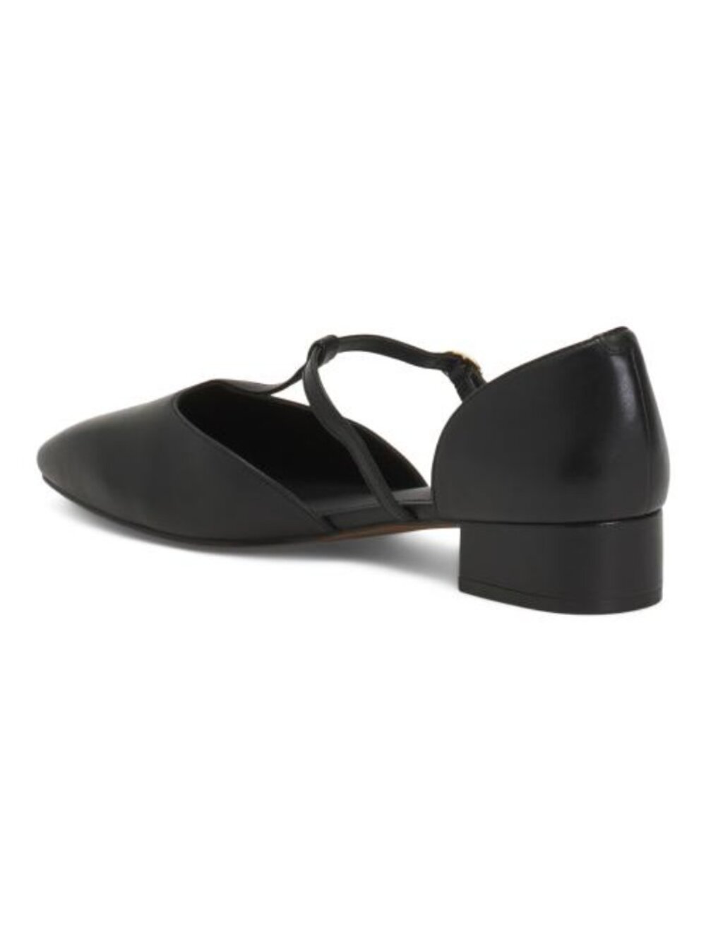 LINEA PAOLO Leather Coralee T Strap Pumps - Picture 2 of 4